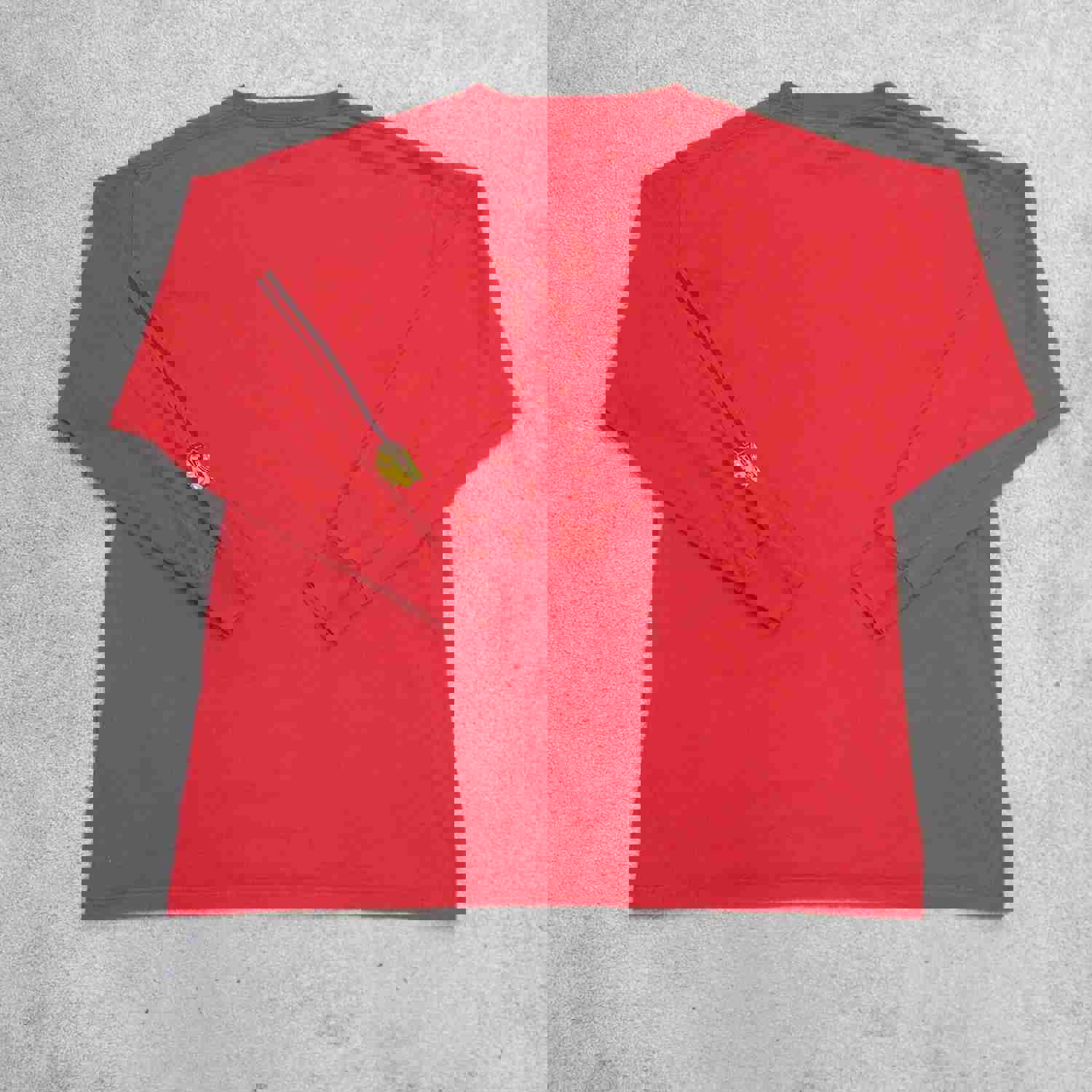 NFL Majestic Men's XL Red Chicago Blackhawks Crew Neck Sports Tee