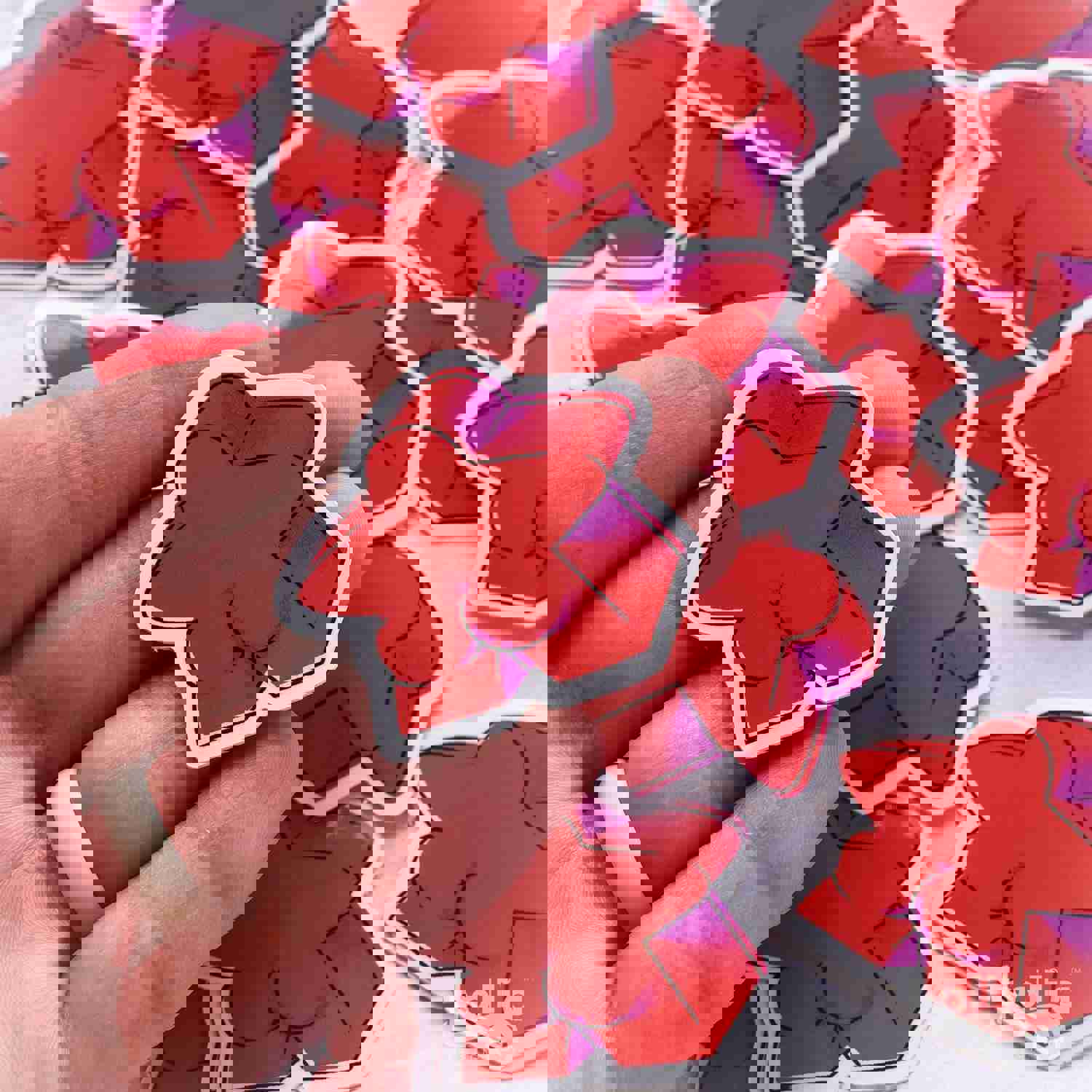 Meeple Butt Sticker - Fun Board Game Accessory