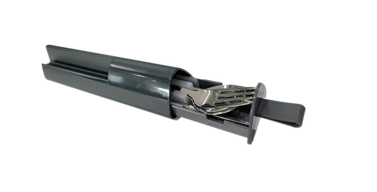 TFCFL Luxury Stainless Steel Flatware Set for 3 - Forks, Spoons, Chopsticks - Ideal for Camping and Travel