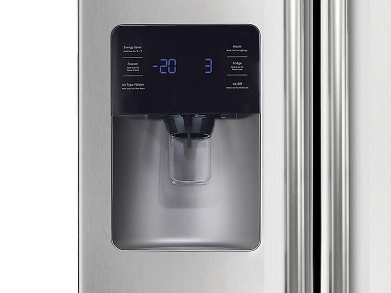 Samsung RS25H5111SR 25 Cu. Ft. Side-By-Side Refrigerator With In-Door Ice Maker