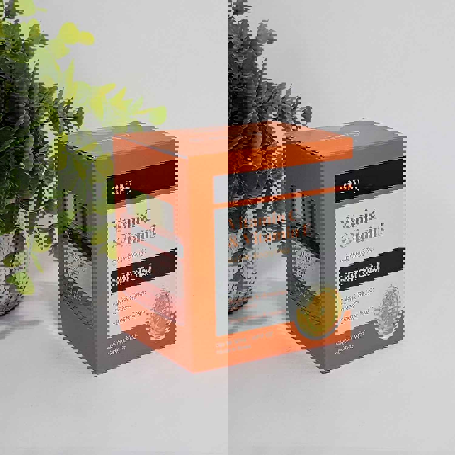 Envy Vitamin C Vitamin E Glow Boosting Facial Night Cream Anti-aging 1.69 fl oz