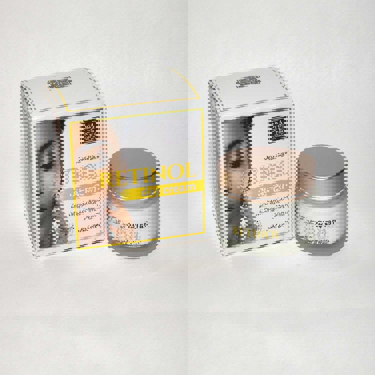 Dead Sea Boosts Anti-aging Retinol Day Cream with Vitamins 1.69 oz 50 mL