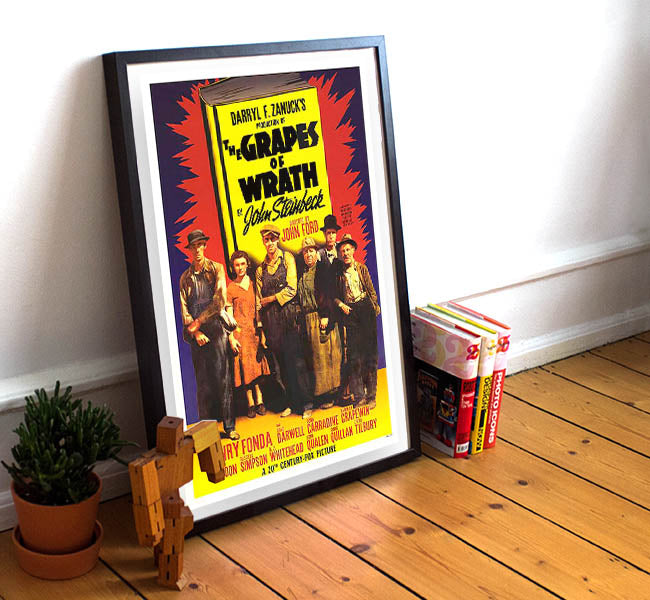 Grapes Of Wrath - 11 x 17 Movie Poster (1940 Reprint, Drama)