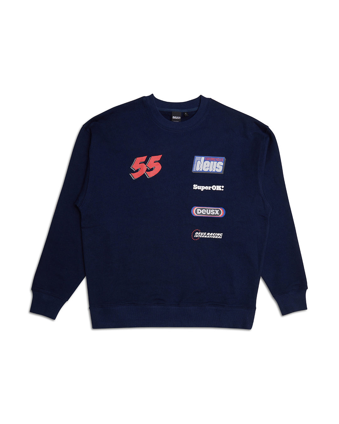 Moto Decal Crew - Estate Blue