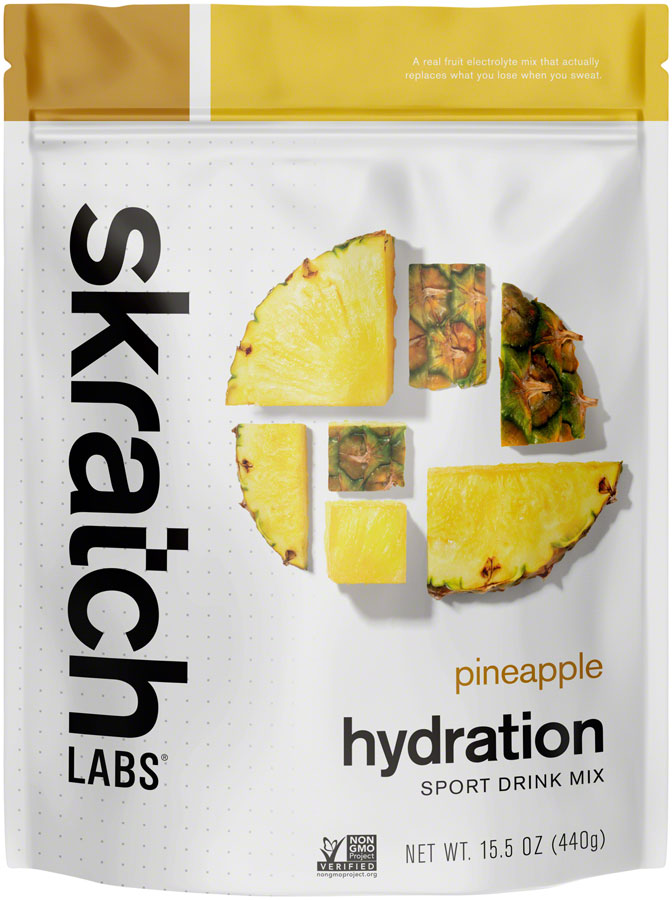 Skratch Labs Sport Hydration Drink Mix Pineapple - 20 Servings (Resealable)