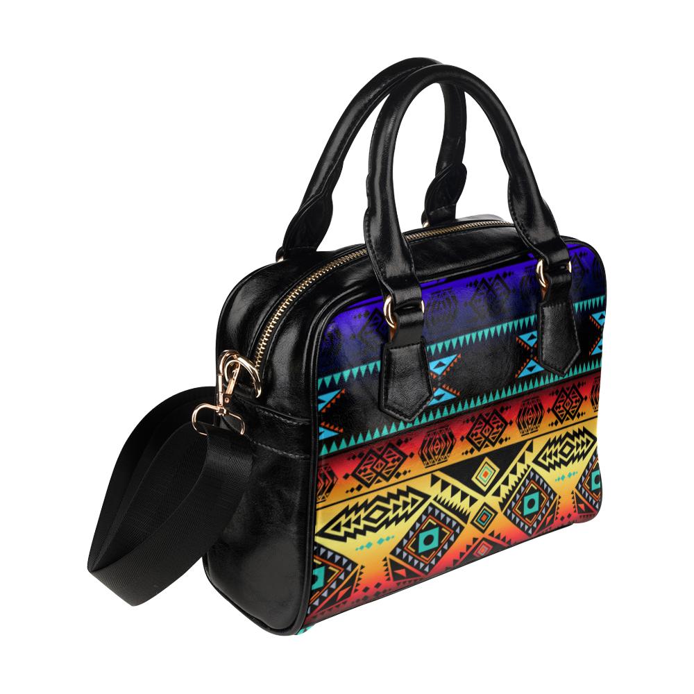 California Coast Sunset Shoulder Handbag