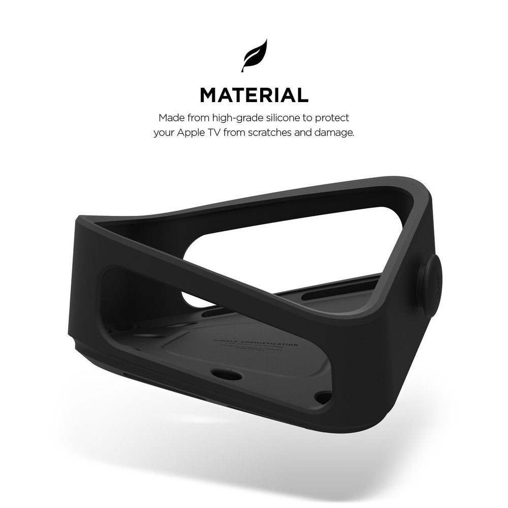 Multi Mount for Apple TV [Black] - Versatile Wall, Magnetic & Strap Mounting