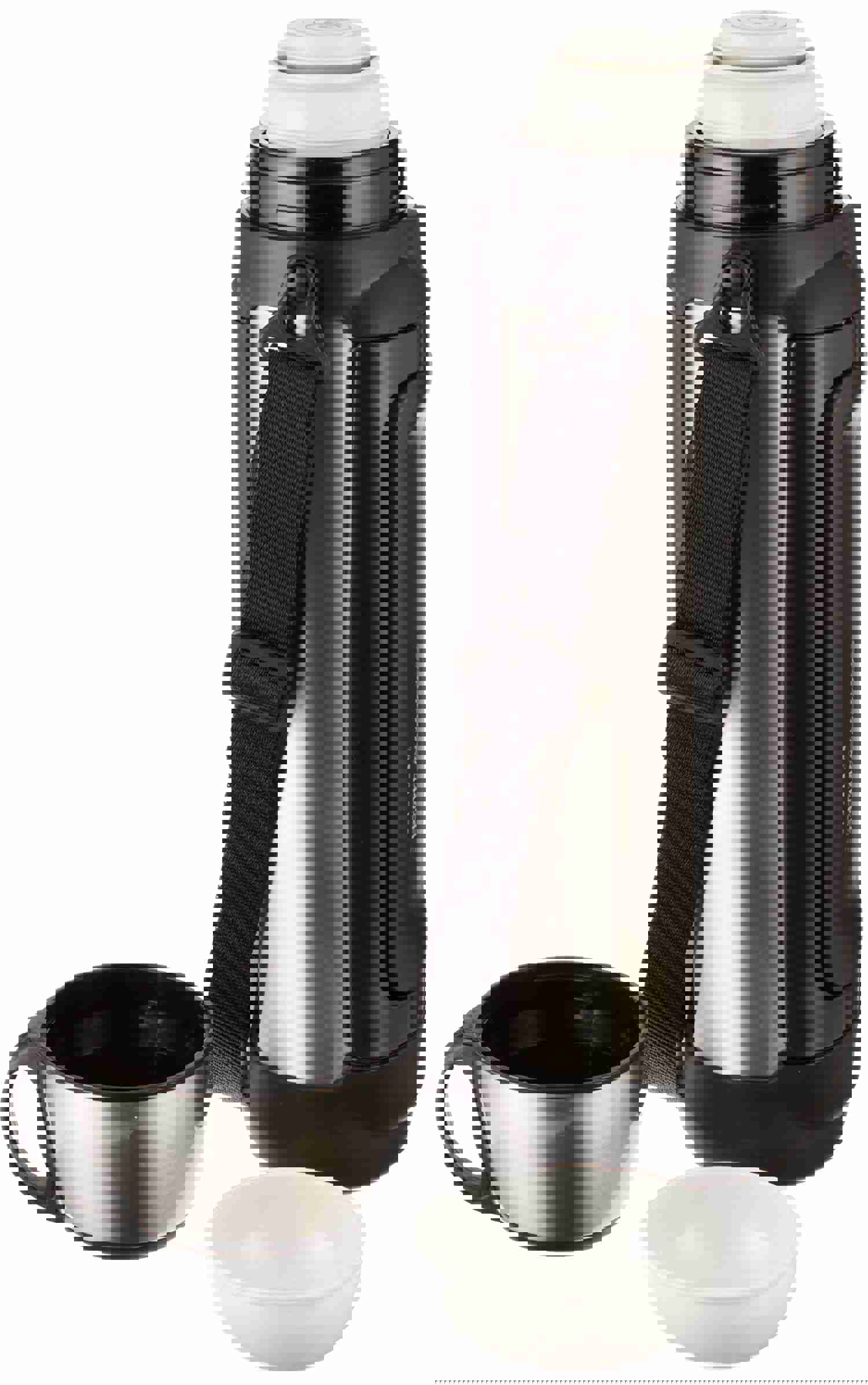 Tiger Thermos 2L Water Bottle Cup - Large Capacity, Vacuum Insulated, Japan Silver