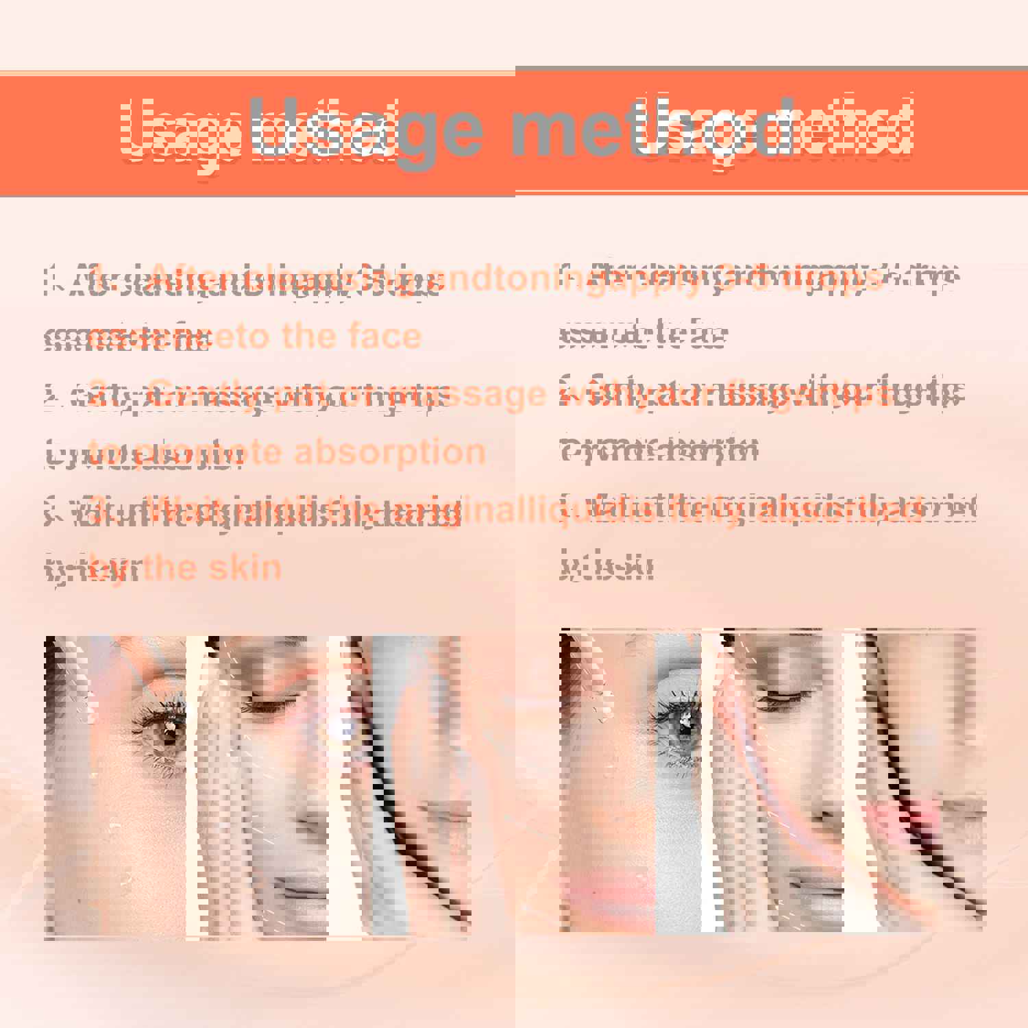 Rose Oil VC Anti-Aging Facial Firming Serum