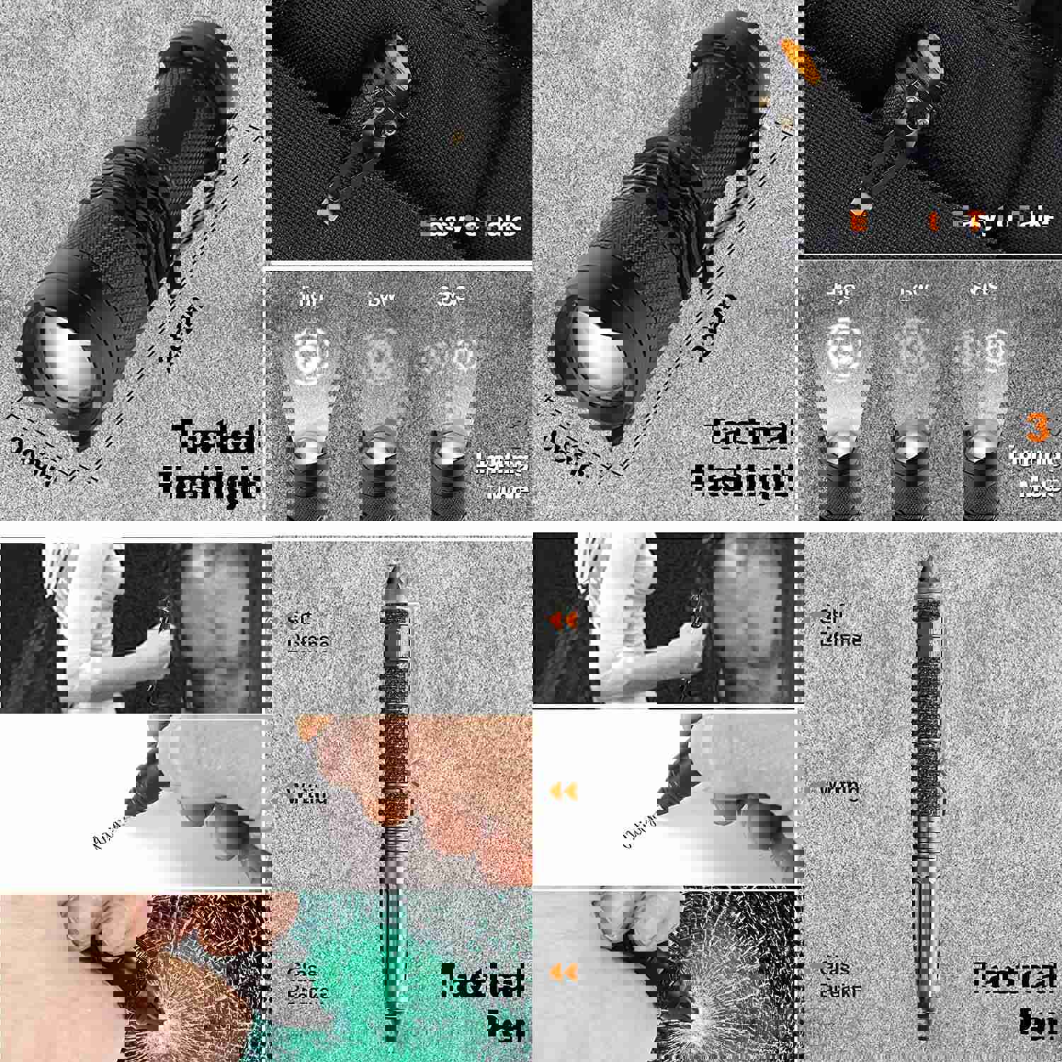 14 in 1 Outdoor Emergency Survival Gear Tool Kit