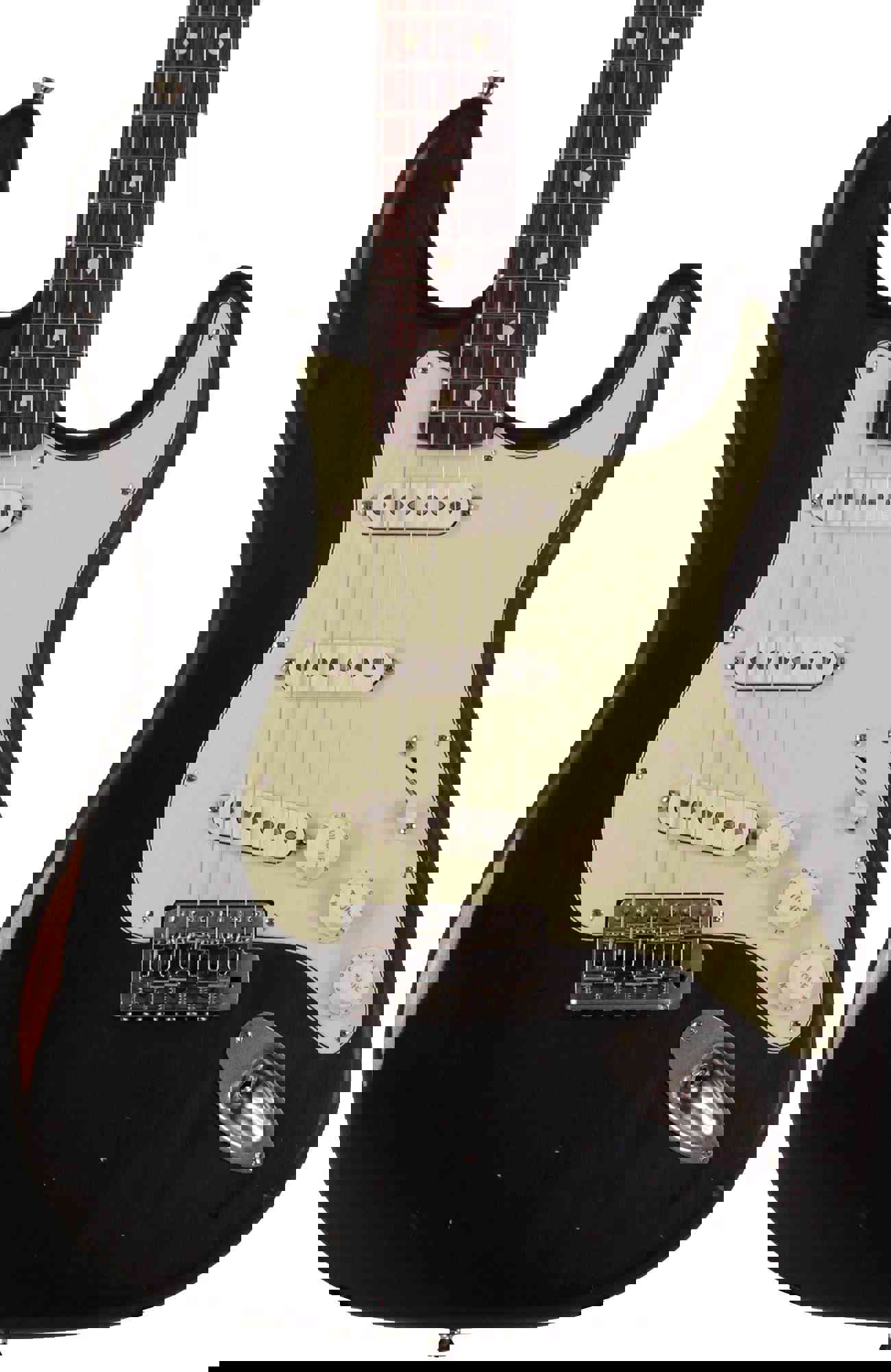 Nash S-63 Guitar, Black, Light Aging - Vintage Strat Model with Modern Features