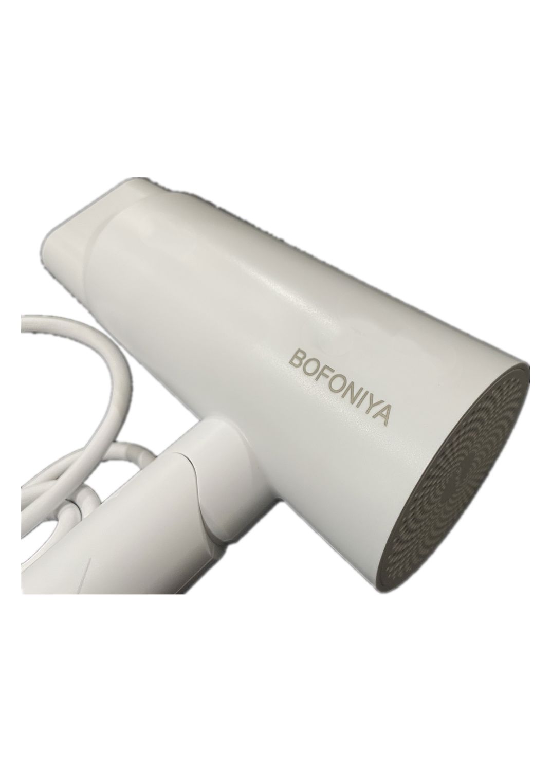 BOFONIYA Ionic Hair Dryer - Foldable Handle, 2 Speed Settings, Powerful Blow Dryer for Home & Travel