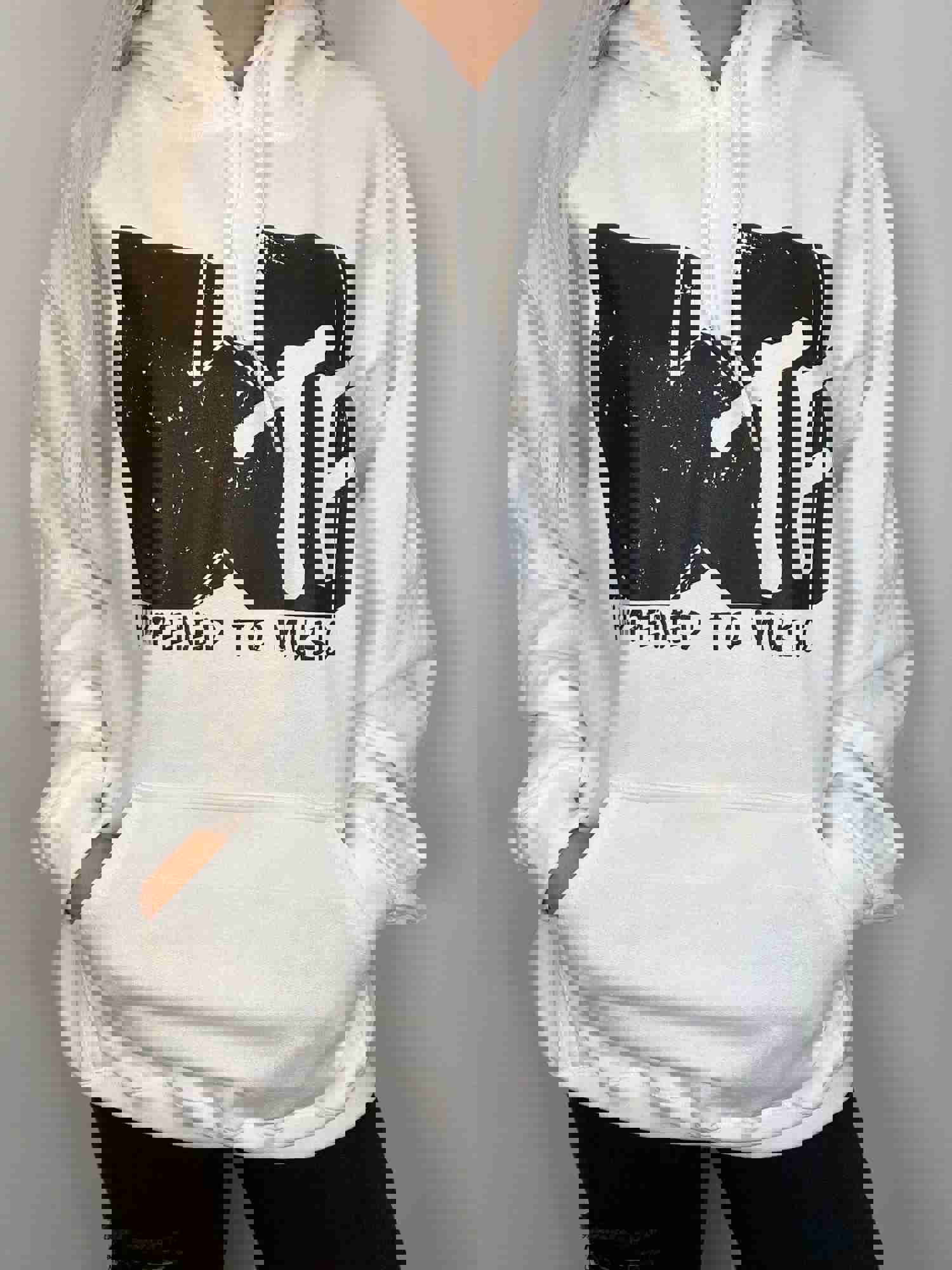 WTF Happened Graphic Hoodie - Custom Made to Order