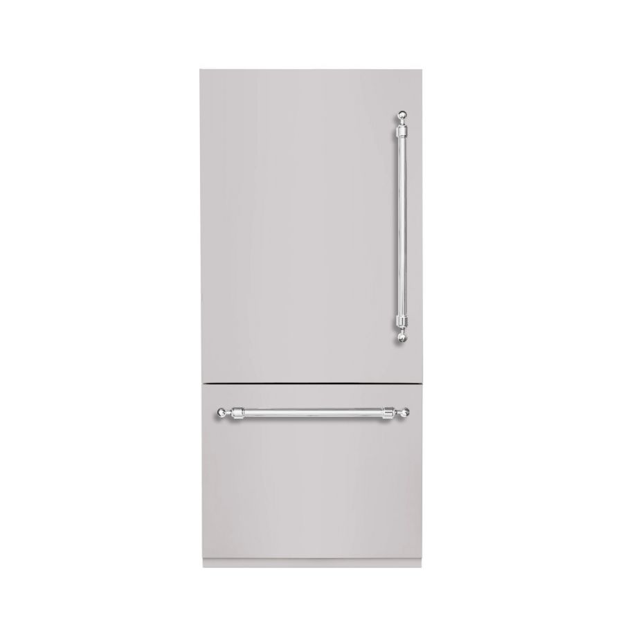 Hallman 36 Built-In Refrigerator with Interior Water Dispenser and Bottom Freezer