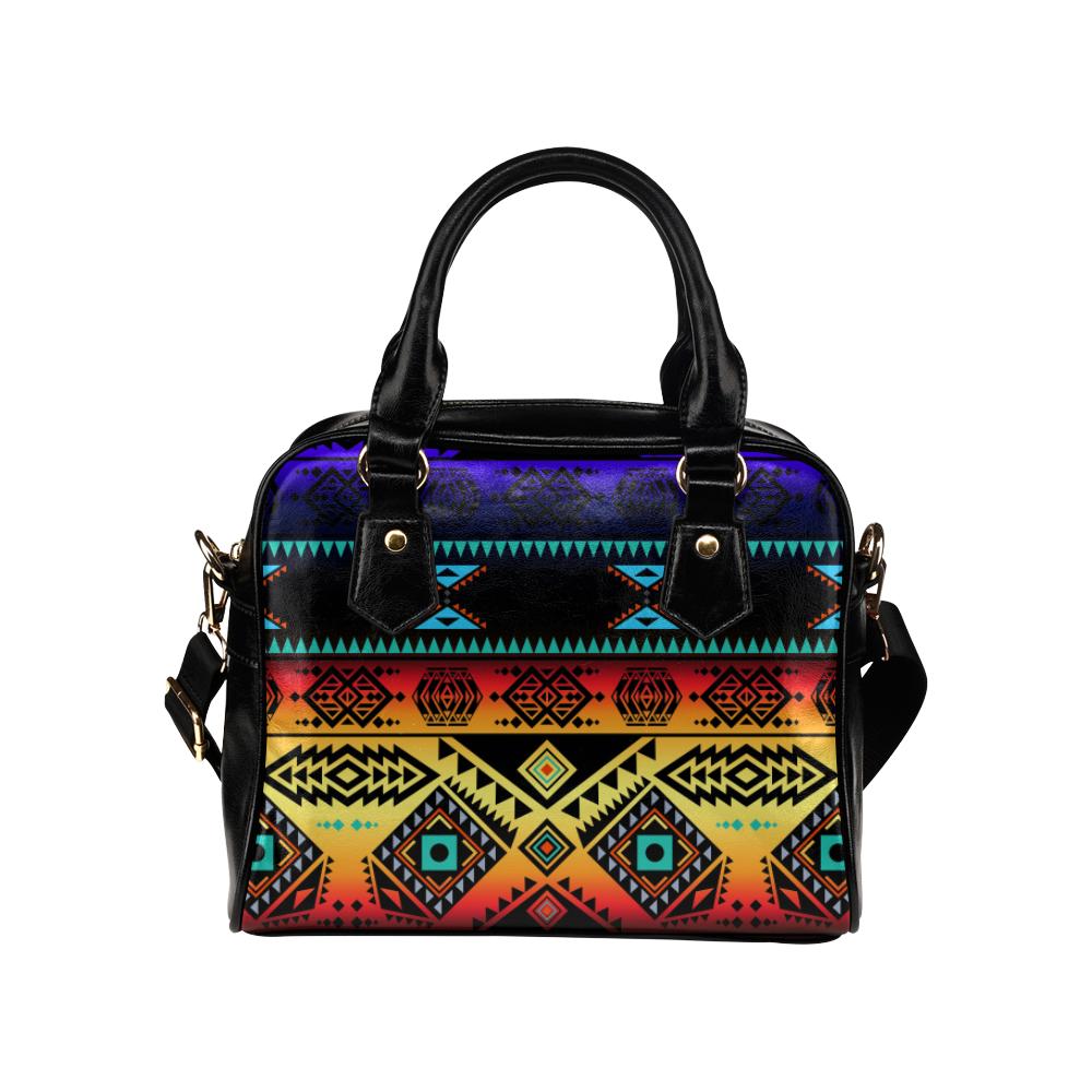 California Coast Sunset Shoulder Handbag