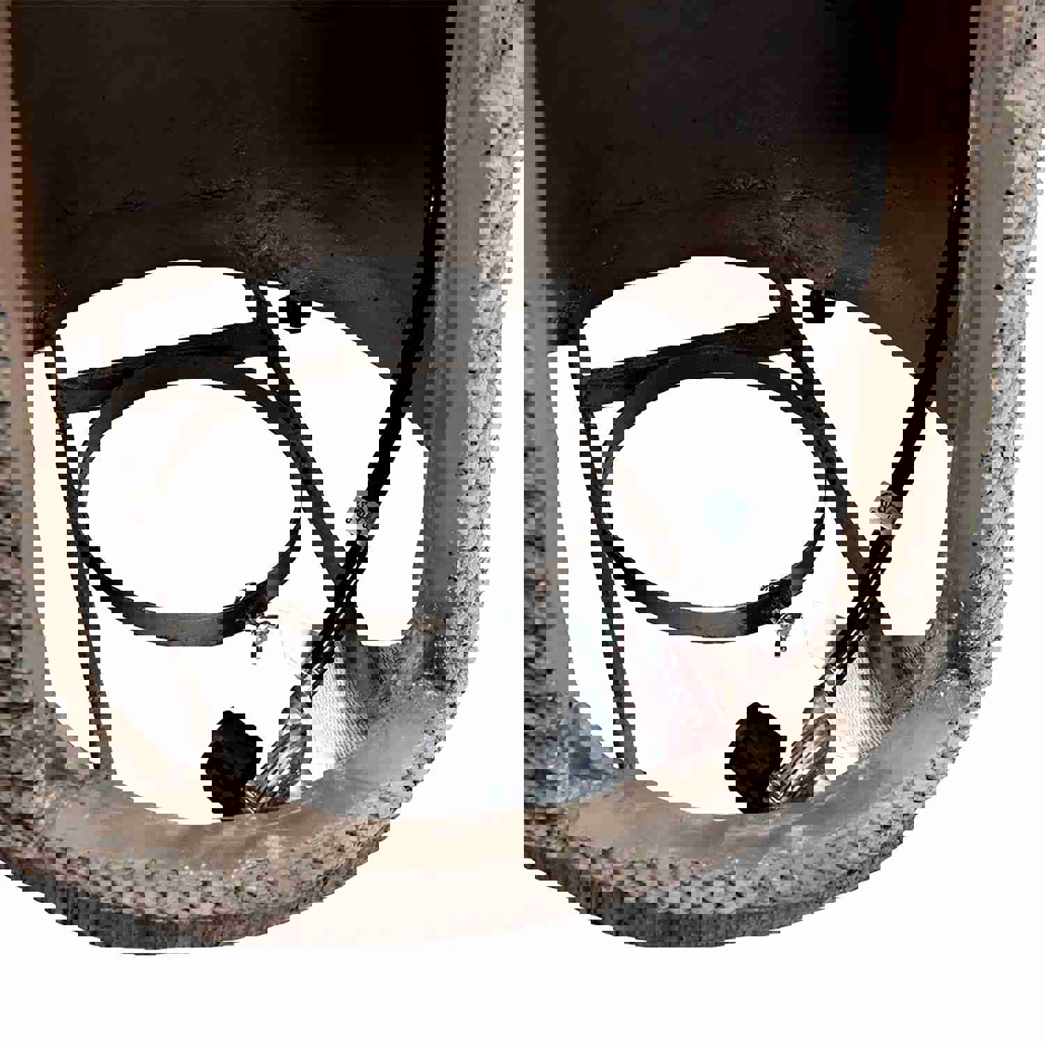 Sunnydaze Outdoor 29-Inch Rope and Barrel Design Propane Gas Fire Pit Table with Lava Rocks