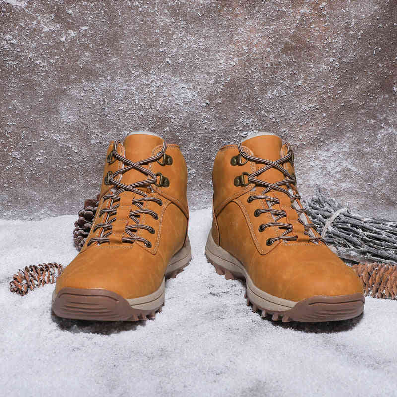 Men's Winter Waterproof Ankle Boot - Rugged & Comfortable