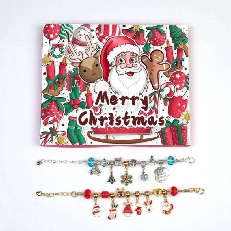 DIY Christmas Advent Calendar Bracelet Kit