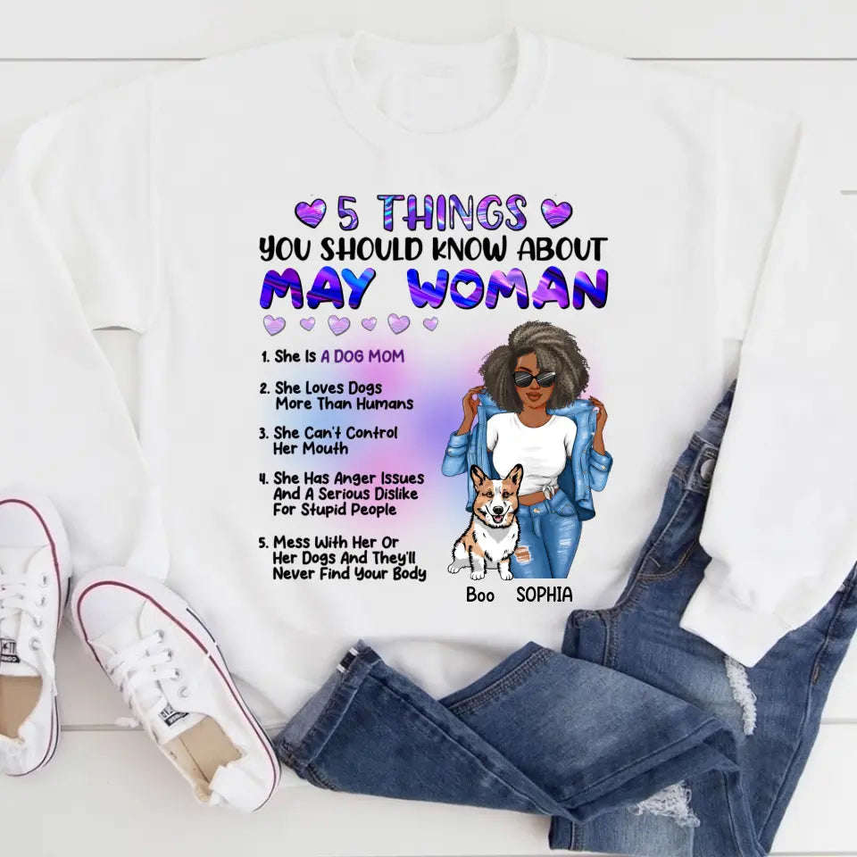 May Birthday Shirt - Custom Birthday Gift for Queens Born in May