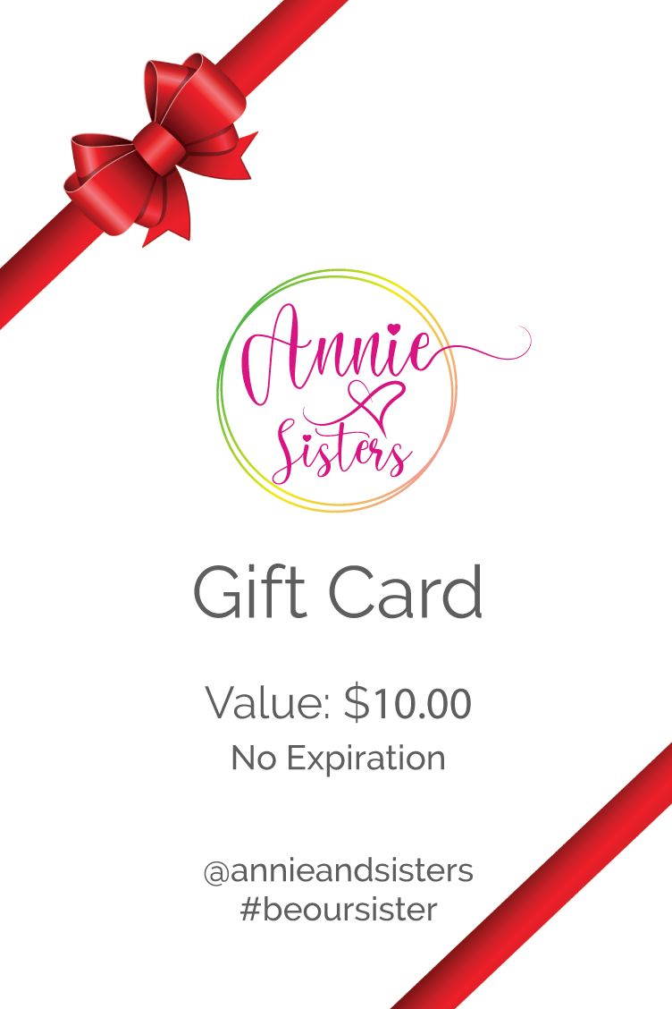 Annie and Sisters Gift Card - Perfect Gift for Her