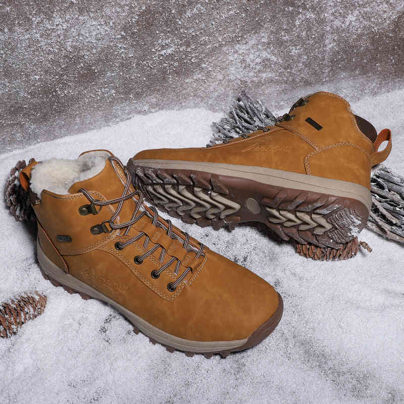Men's Winter Waterproof Ankle Boot - Rugged & Comfortable