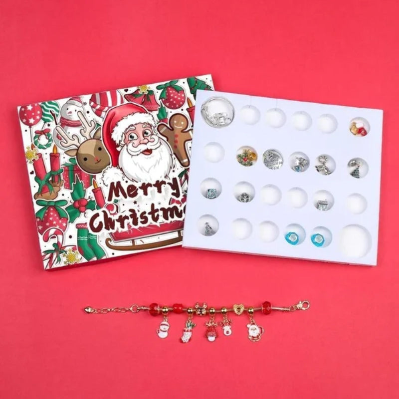 DIY Christmas Advent Calendar Bracelet Kit