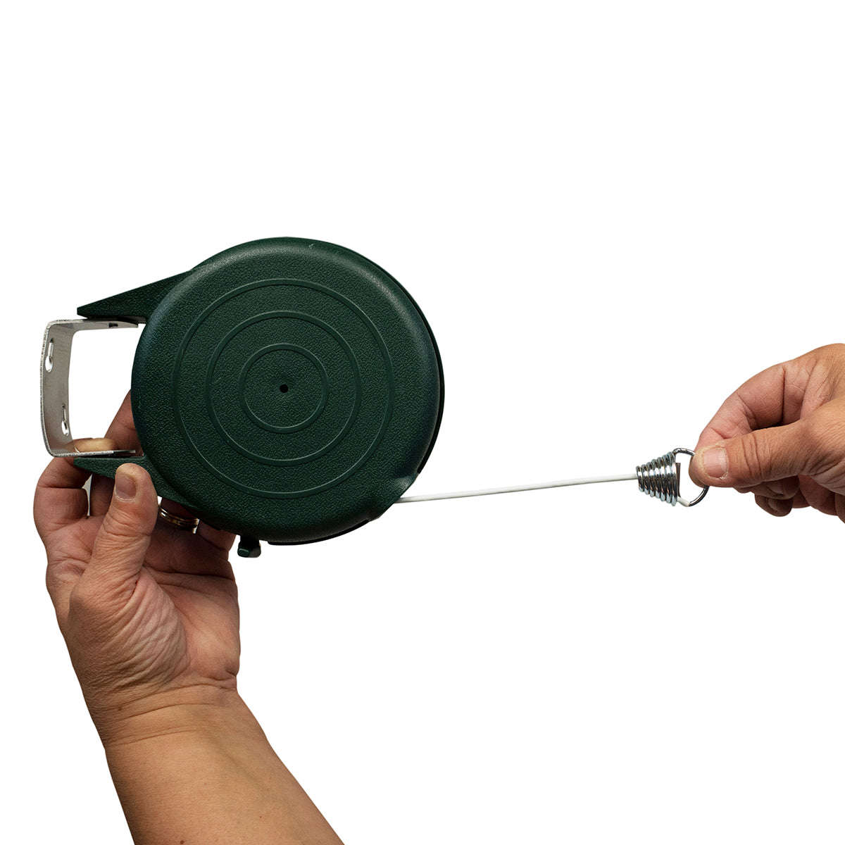 Portable 35ft Retractable Travel Clothesline Reel for Outdoor Laundry and Camping