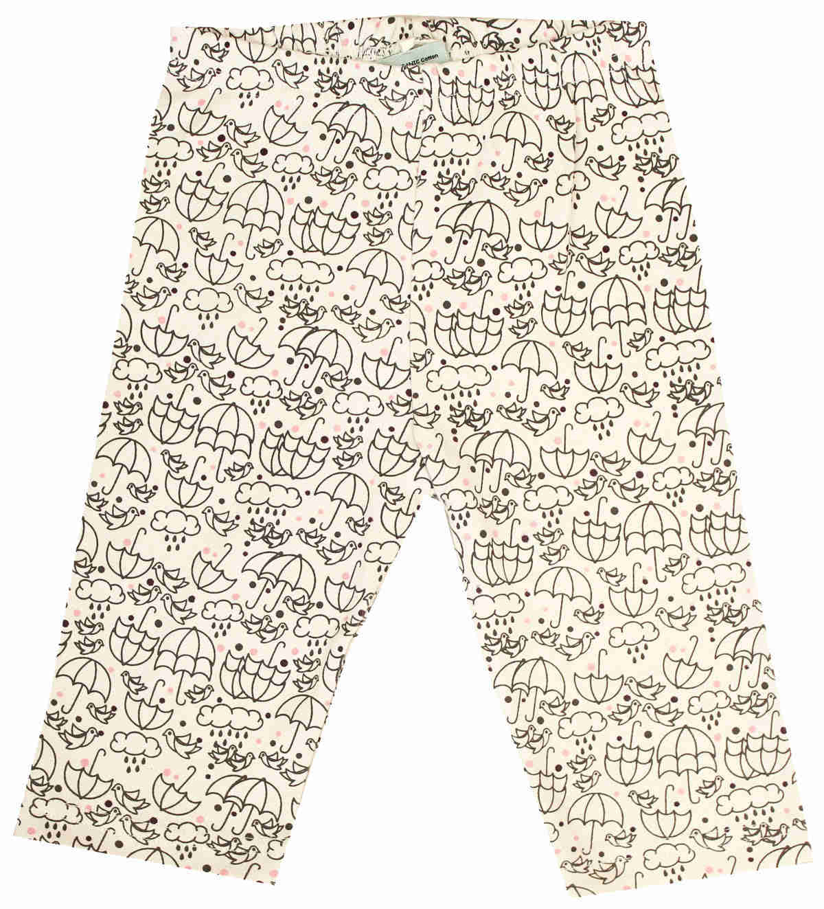 GOTS Certified Organic Cotton Baby Pants (Stone)