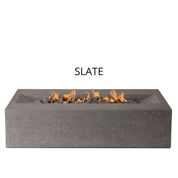 PyroMania Fire Millenia Rectangle Fire Pit - Outdoor Heating Solution