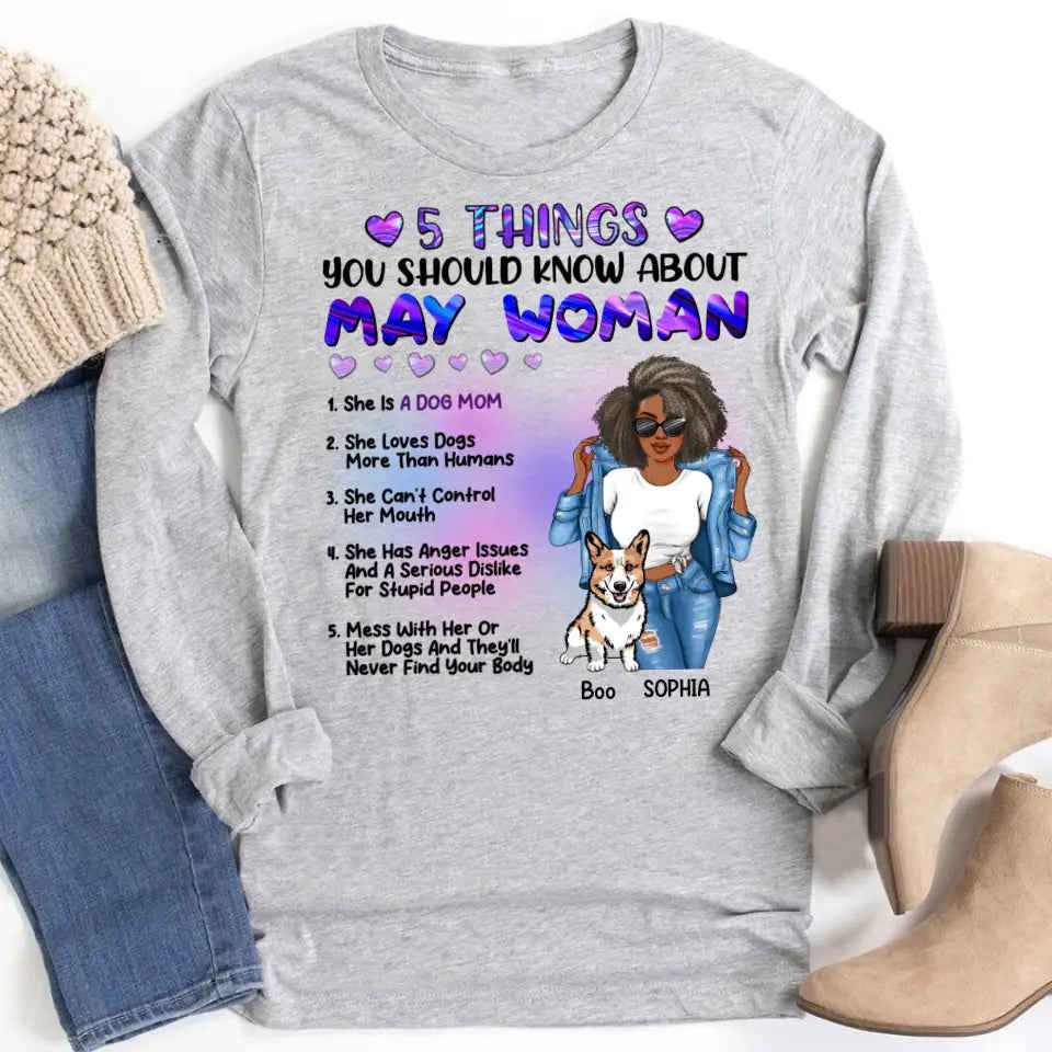 May Birthday Shirt - Custom Birthday Gift for Queens Born in May