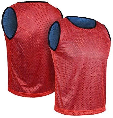 Athllete Reversible Mesh Pack of 6 Basketball Jerseys for Team Sports