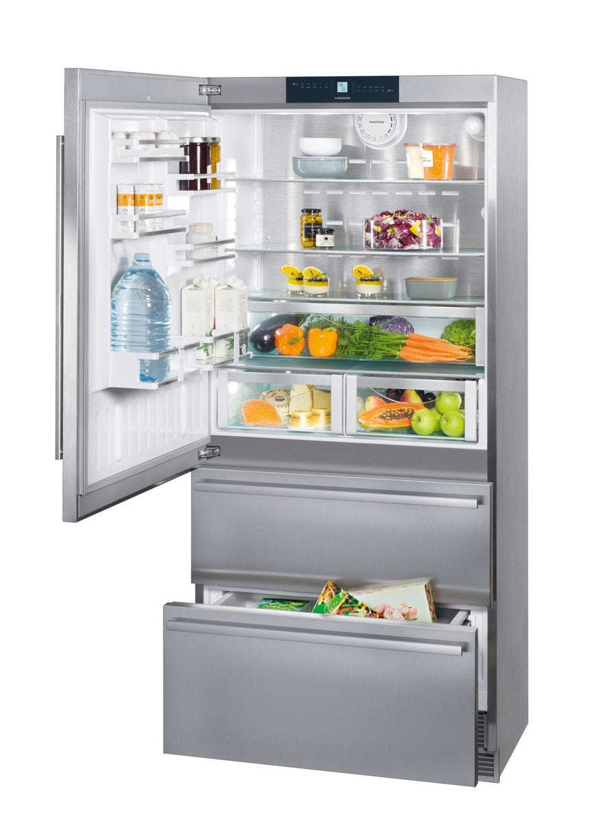 Liebherr CS2081 36 Inch Counter Depth Bottom-Freezer Refrigerator with Automatic Ice Maker