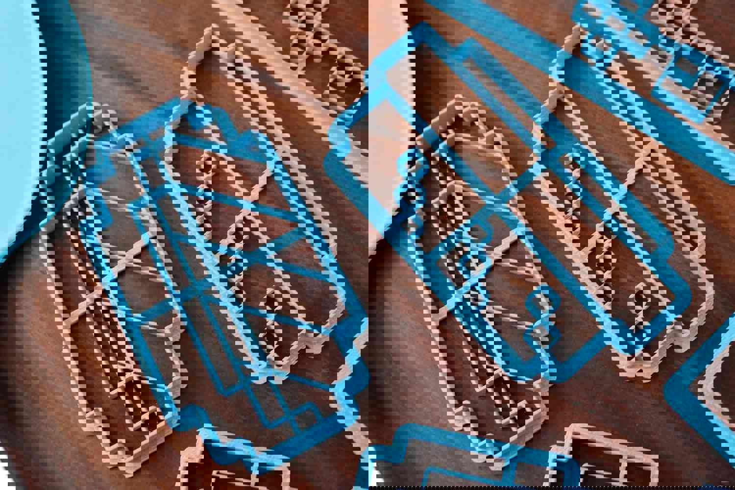 Pixel Foods Cookie Cutters - Pixelated Food Merch for Gamers