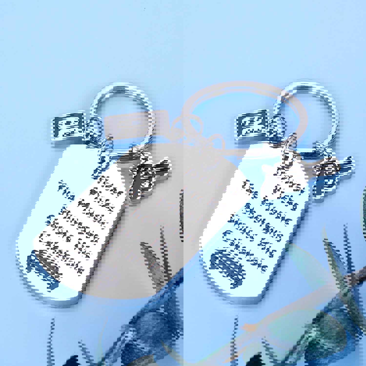 Funny Supernatural Gifts Keychain for Fans - Perfect Birthday, Christmas, and Graduation Gift