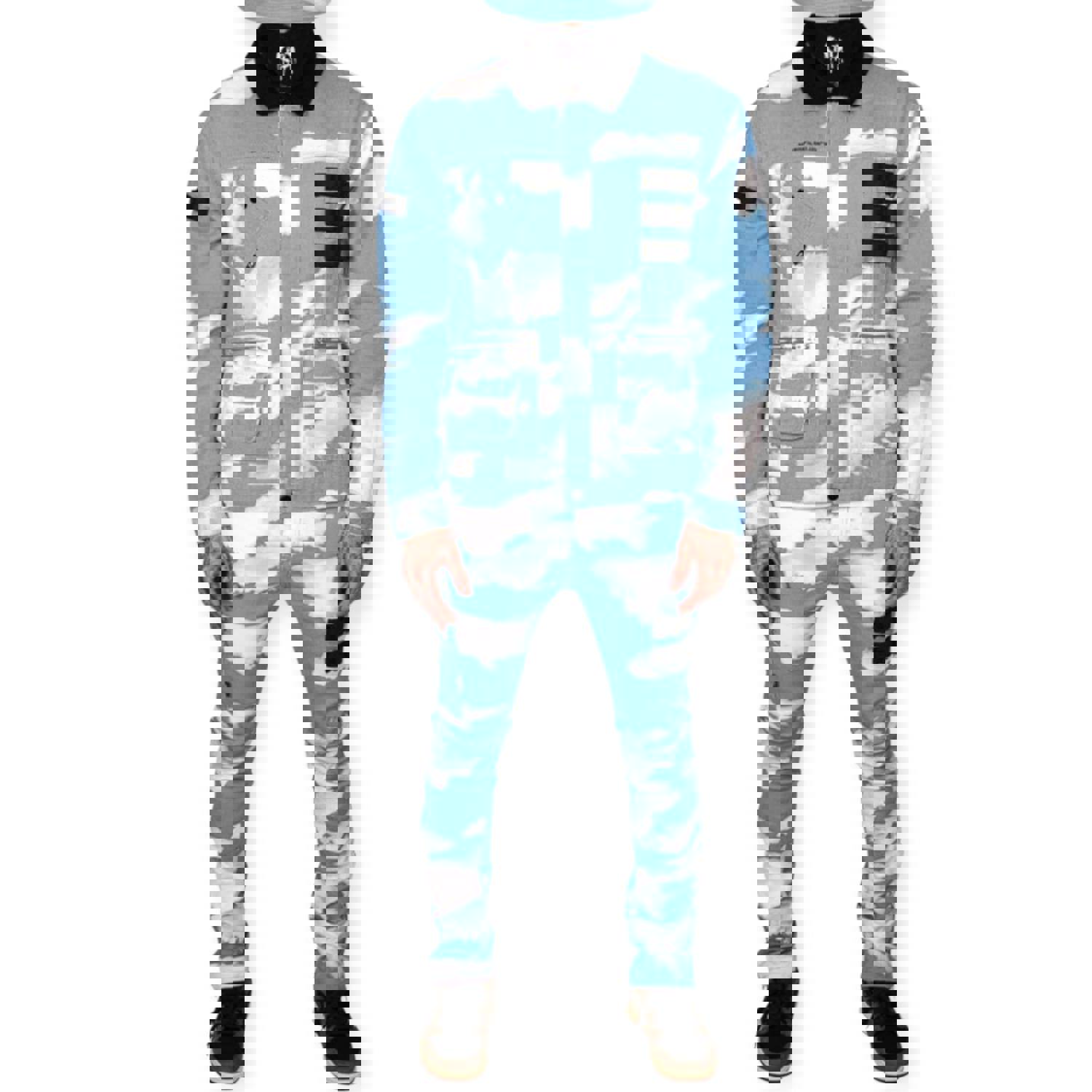 THE HIDEOUT CLOTHING: Cloud Denim Jean Set