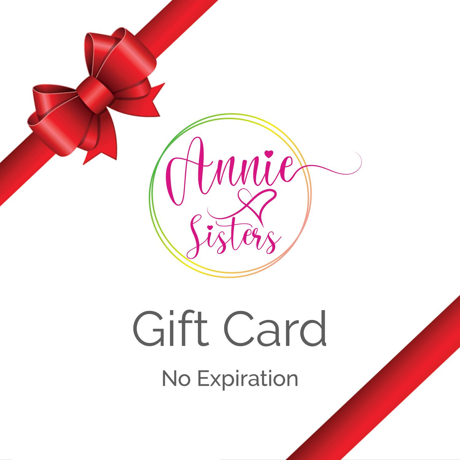 Annie and Sisters Gift Card - Perfect Gift for Her