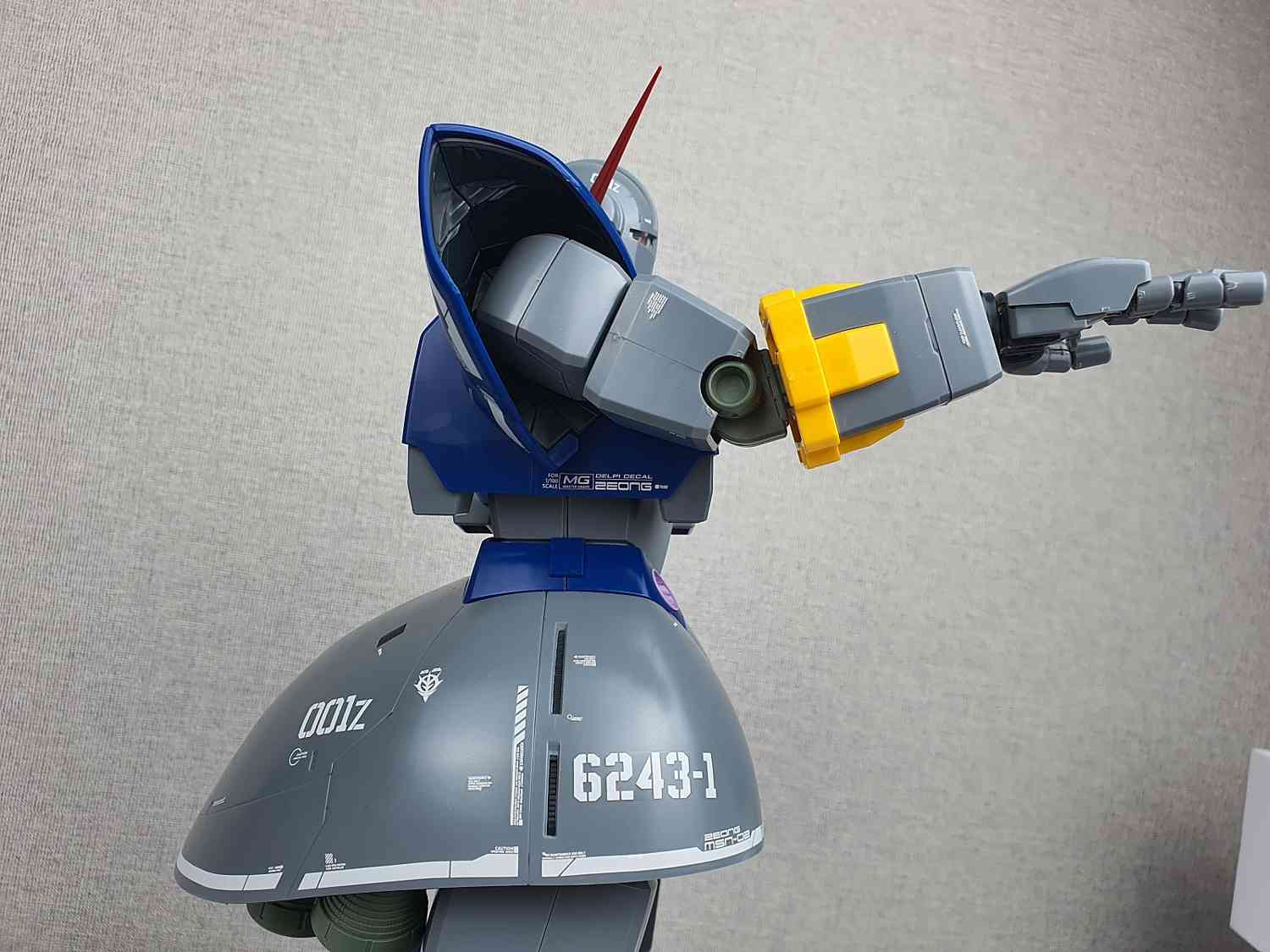 Delpi Decal - MG PERFECT ZEONG GOLD HOLO WATER DECAL