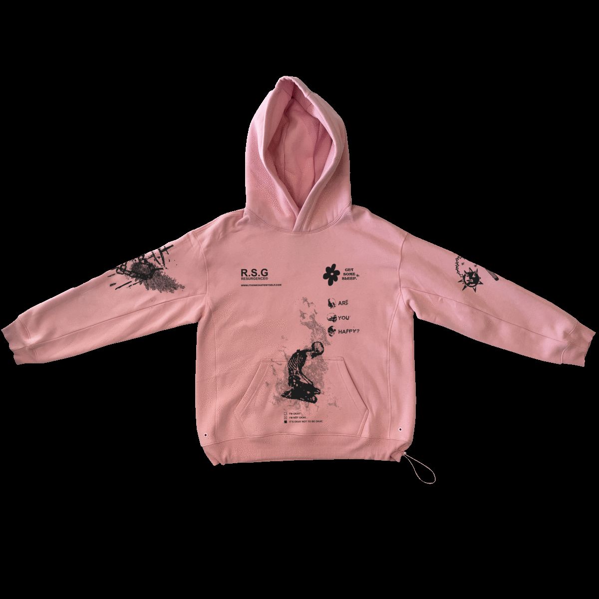 RSG x GSS DIY Hoodie - Pink