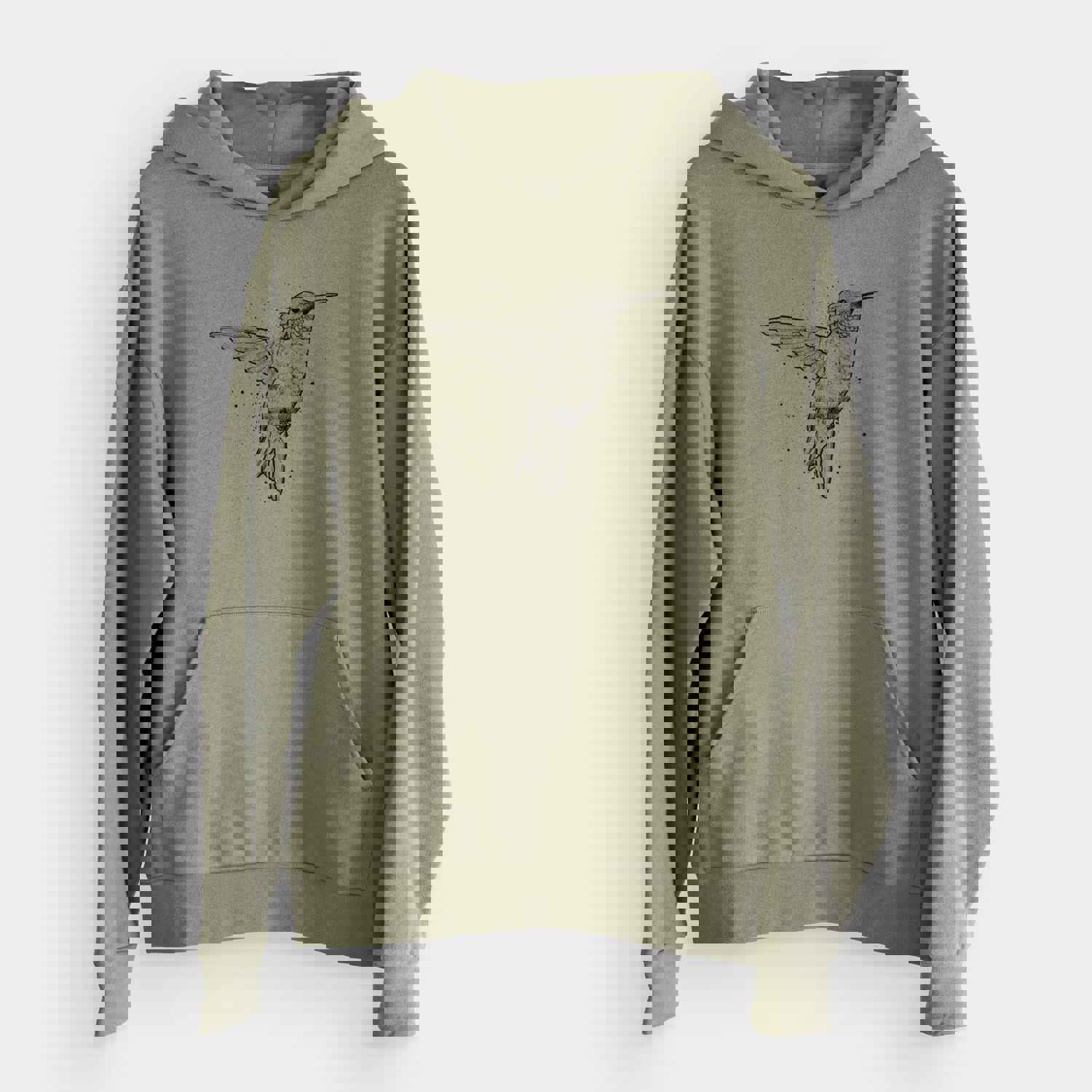 Archilochus Colubris - Ruby-throated Hummingbird - Bodega Midweight Hoodie