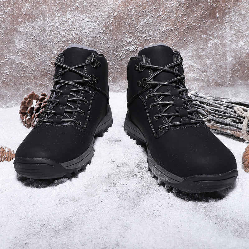 Men's Winter Waterproof Ankle Boot - Rugged & Comfortable