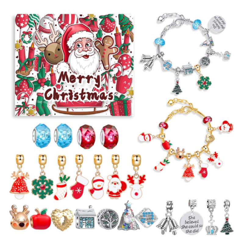 DIY Christmas Advent Calendar Bracelet Kit