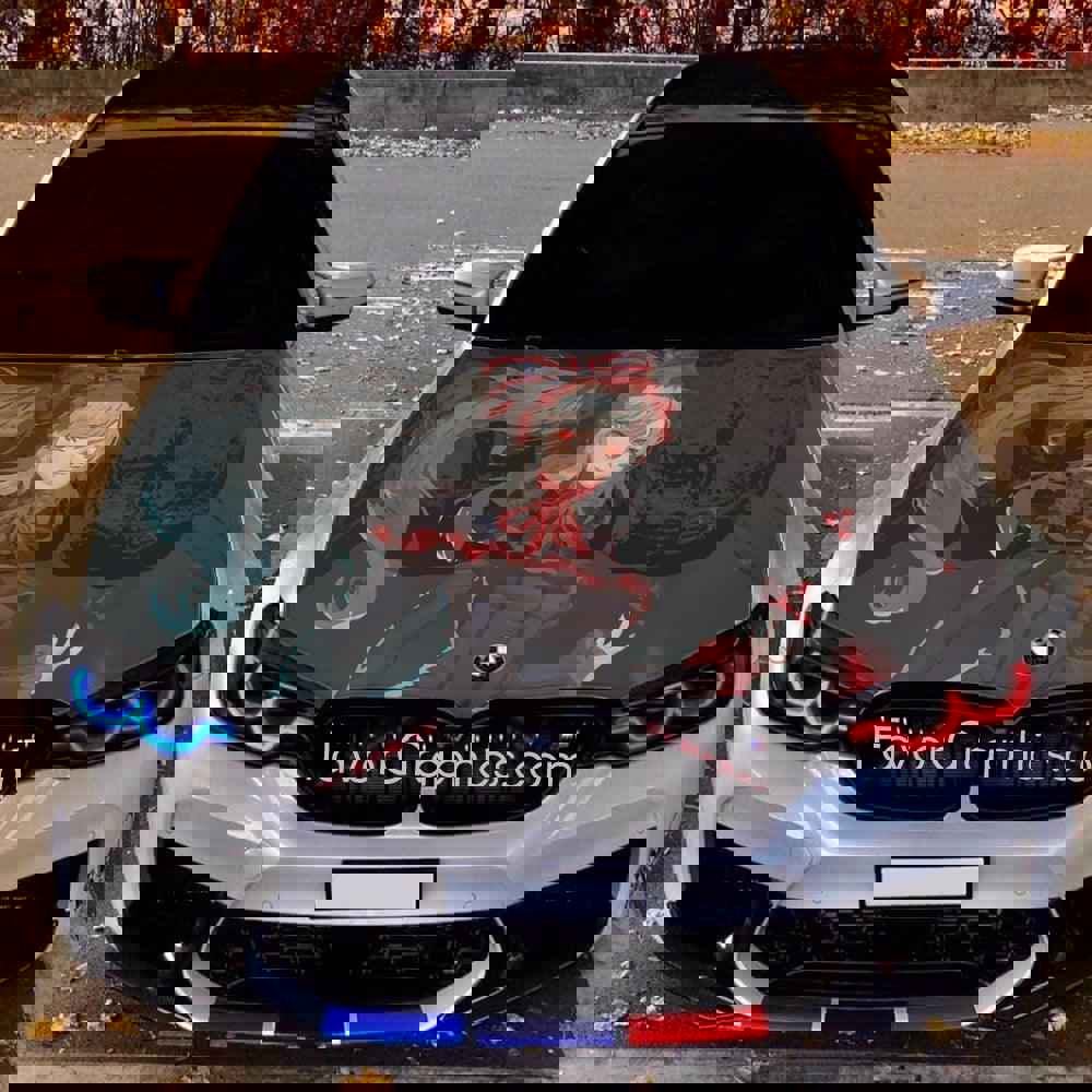 Shalltear Bloodfallen Overlord Itasha Car Vinyl Hood Wrap Decal Sticker