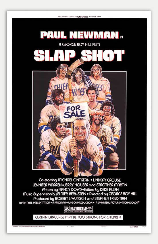 Slap Shot - 11 x 17 Movie Poster (1977 Reprint)