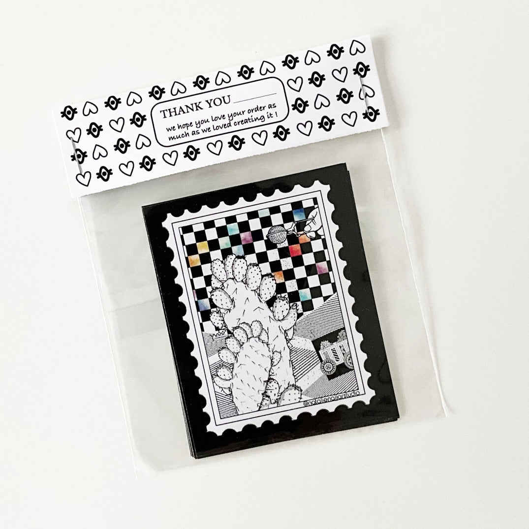 Palestinian Cultural Stickers (Stamps) - Celebrate Palestine Decals by Natalie Najjar
