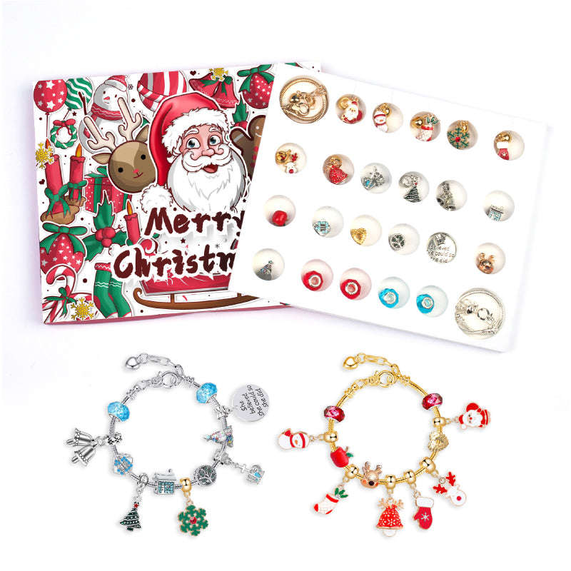 DIY Christmas Advent Calendar Bracelet Kit