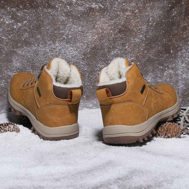 Men's Winter Waterproof Ankle Boot - Rugged & Comfortable