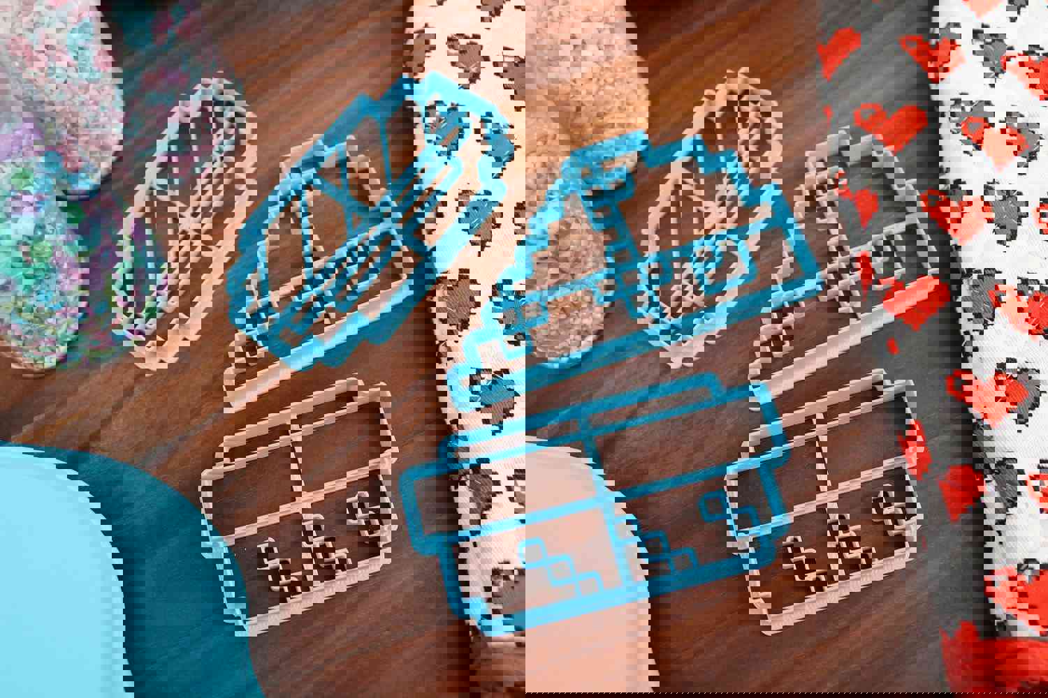 Pixel Foods Cookie Cutters - Pixelated Food Merch for Gamers