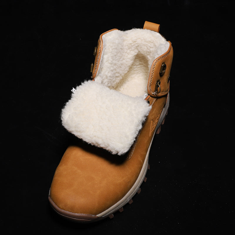 Men's Winter Waterproof Ankle Boot - Rugged & Comfortable