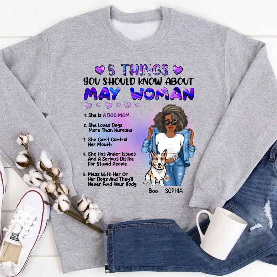 May Birthday Shirt - Custom Birthday Gift for Queens Born in May