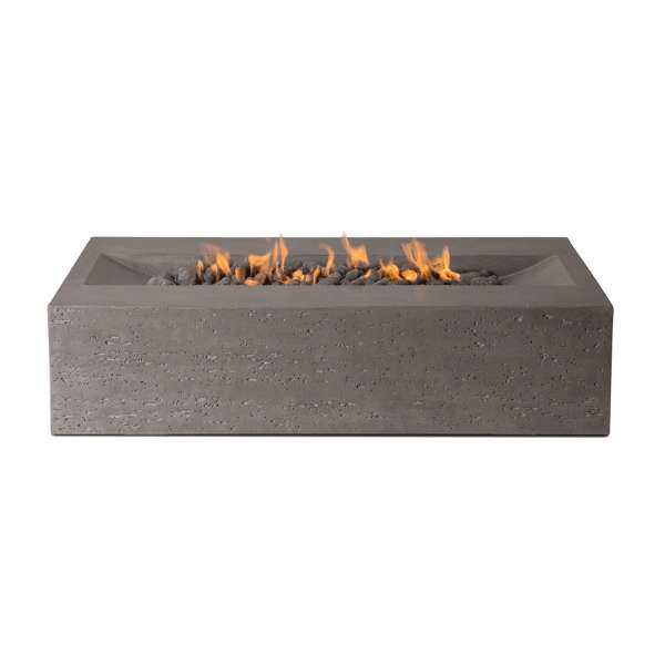 PyroMania Fire Millenia Rectangle Fire Pit - Outdoor Heating Solution